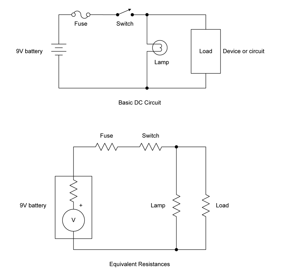 Resistance in a simple circuit