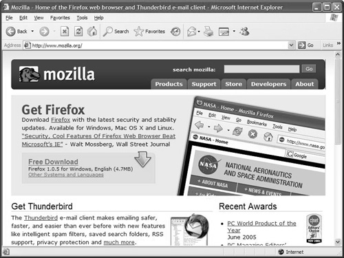 Light up the World Wide Web with Firefox