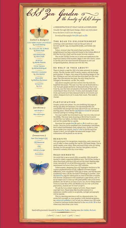 Entomology (Hicks)layout examples from Zen GardenEntomologyEntomology