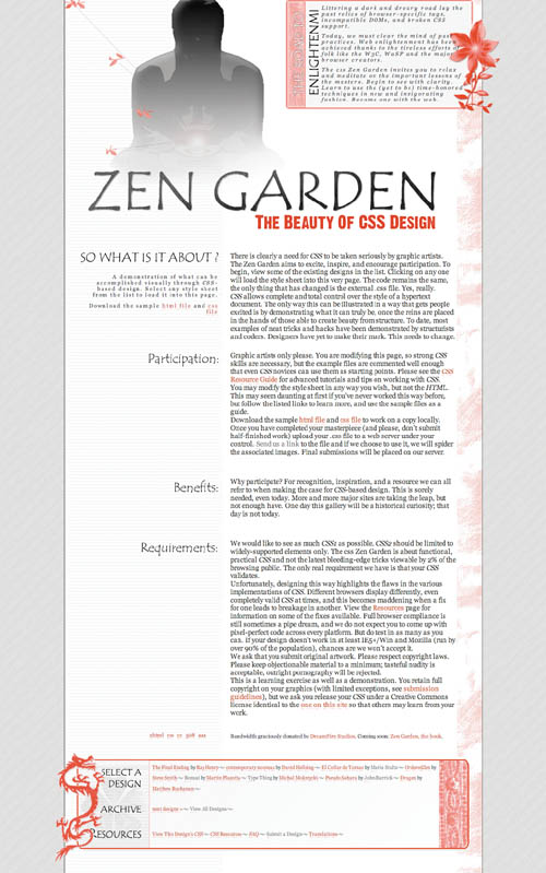 CS(S) Monk (Savarese)layout examples from Zen GardenCS(S) MonkCS(S) Monk