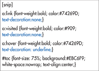 Comportamiento Conexión élite Decorating Text - HTML, XHTML, & CSS, Sixth Edition: Visual QuickStart  Guide [Book]