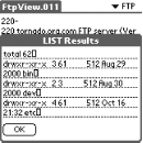 FtpView server directory listing