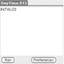 Daytime peer main screen (initial)