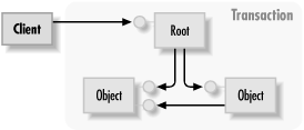 A transaction’s root object