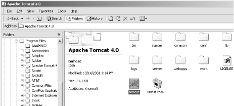 Exploring Apache Tomcat 4.0