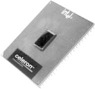 Intel Celeron processor in FC-PGA package (photo courtesy of Intel Corporation)