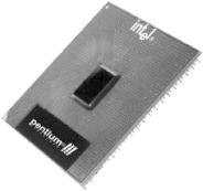 Intel Pentium III processor in FC-PGA package (photo courtesy of Intel Corporation)