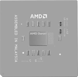 AMD Duron processor (image courtesy of Advanced Micro Devices, Inc.)