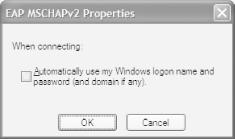 Disabling automatic Windows logon