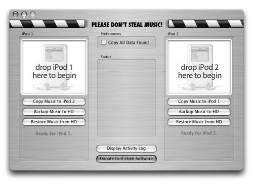 Pod 2 Pod offers an easy-to-understand way to make a clone of one iPod and copy it to another. It’s ideal for those of you who have too many iPods lying around the house and want all of them to be exactly the same.
