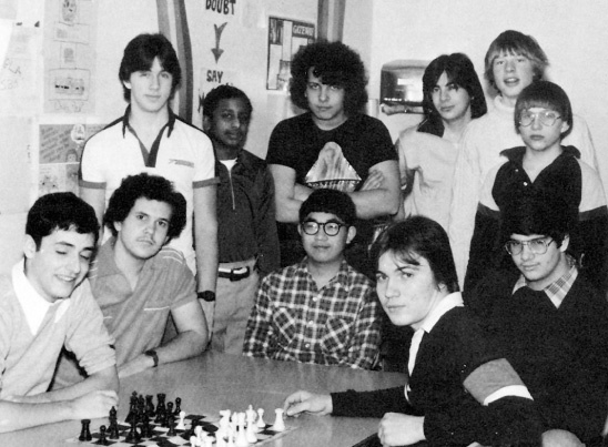 Gateway High School chess club, 1981. That’s me, upper left.