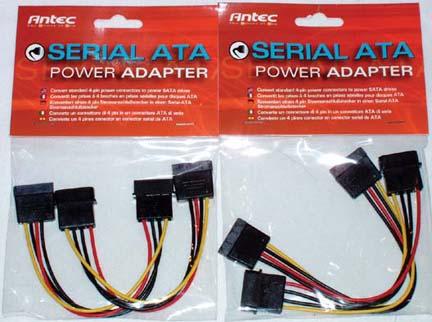 Antec Serial ATA power adapters