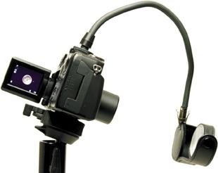 Flare Buster, holding an item for close-up photography