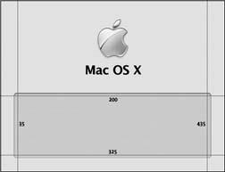 Mac OS X Panther’s default Boot Panel.