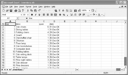 inventory.xls in Excel 2000