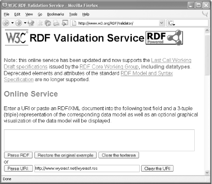 W3C RDF validator
