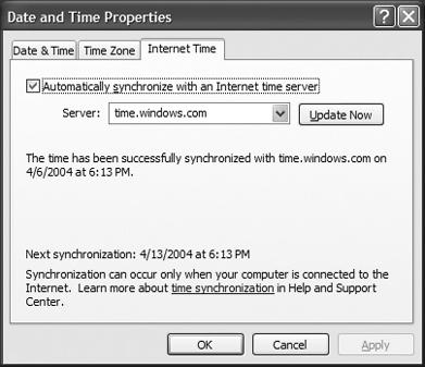 You can synchronize the clock with an Internet resource to correct RTC problems.