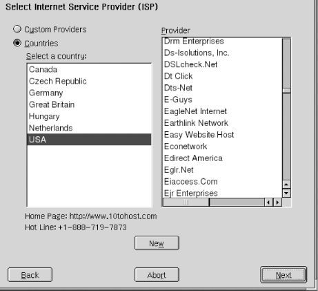 List of Internet Service Providers