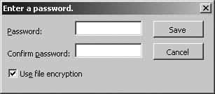 Password User Form