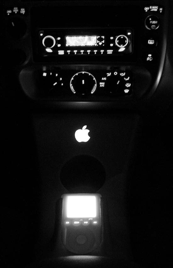 The iPod at night