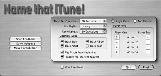 The Name that iTune! preferences window