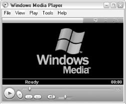 Windows Media Player is used to play video and audio clips