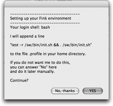 When you install Fink, it asks to modify your PATH automatically; just click YES