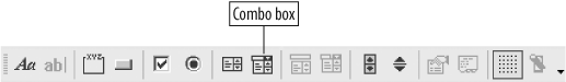 Adding a combo box