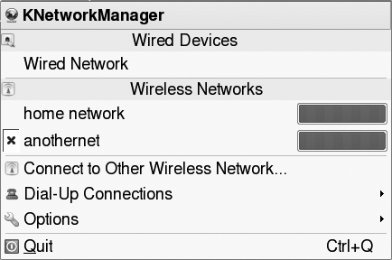Using KNetworkManager