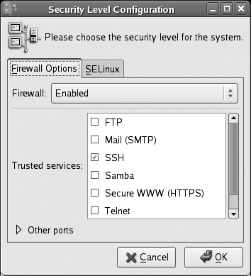 Firewall configuration tool