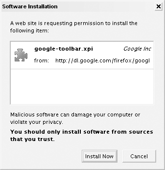 Installing the Google Toolbar in Firefox
