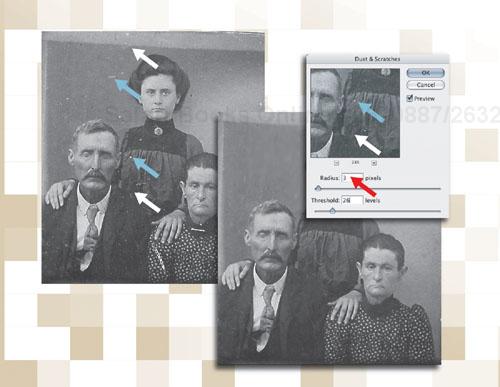 How Digital Retouching Rescues Family Heirlooms