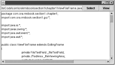 The ViewFile application