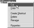 Context menus provide a means for additional file processing from within the shell