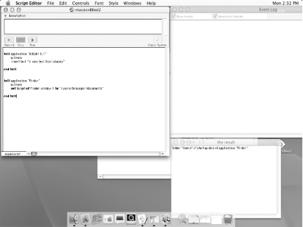Script Editor on OS X