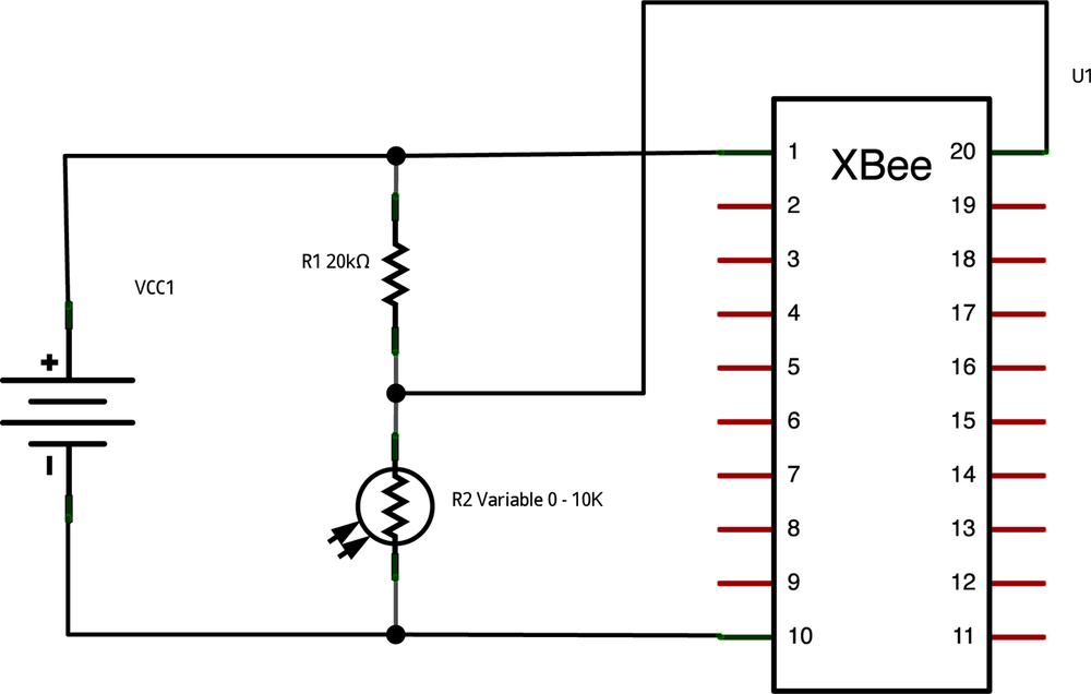 Romantic lighting sensor BASIC SENSOR schematic