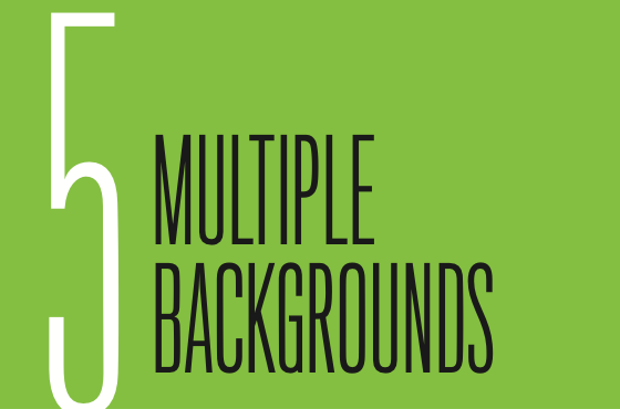 Chapter 5: Multiple Backgrounds