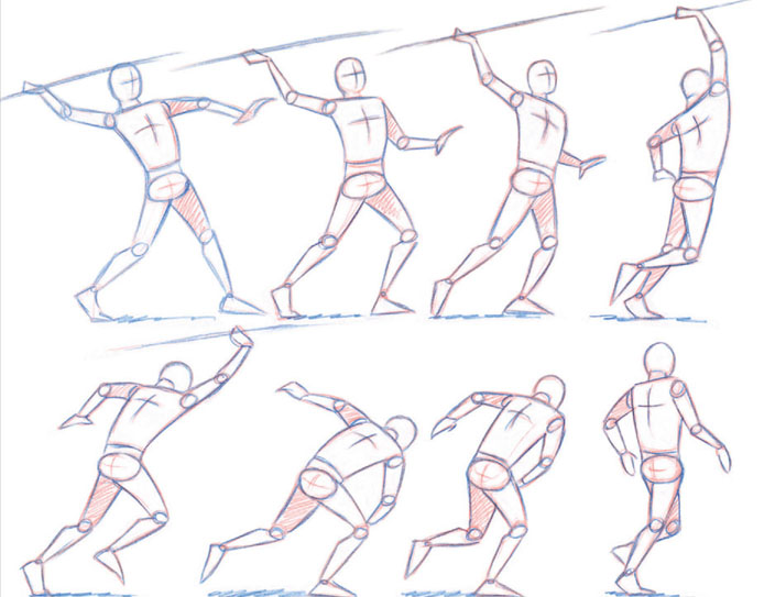 5. Figures in Motion - Action Analysis for Animators [Book]