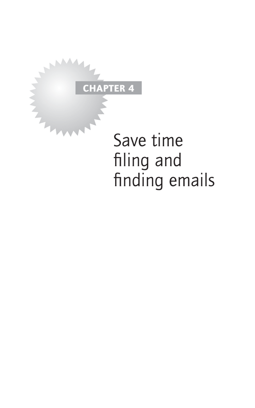 Save time filing and finding emails