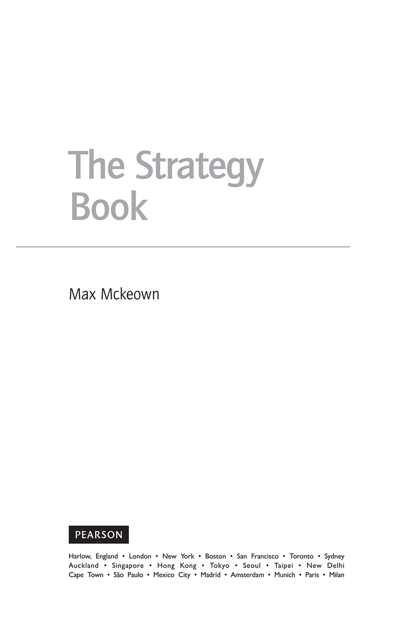  The Strategy Book