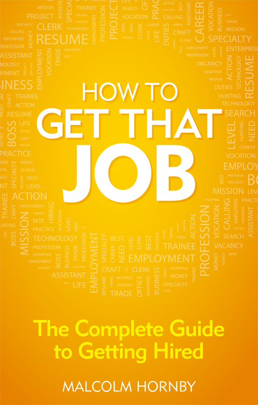 How to Get That Job