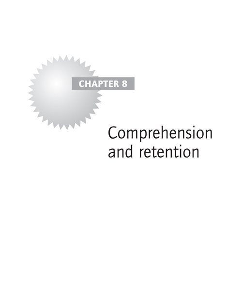 Comprehension and retention