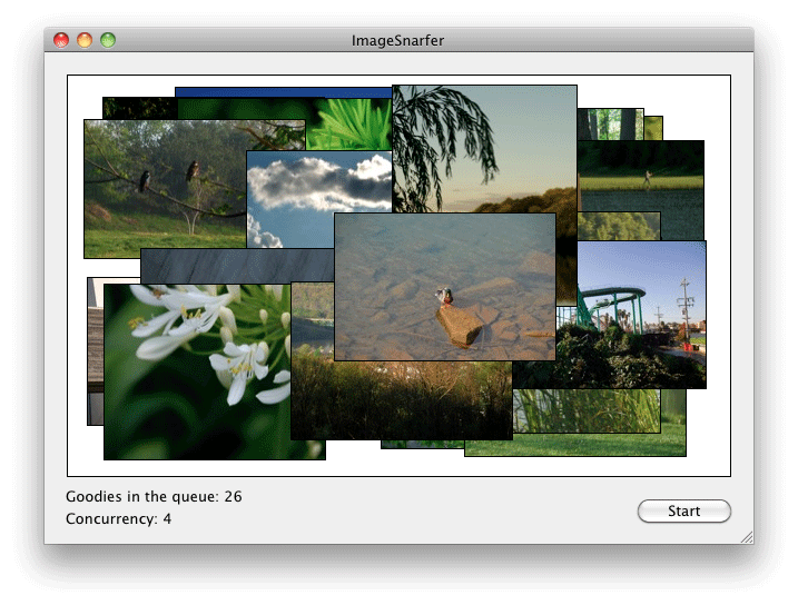ImageSnarfer screen