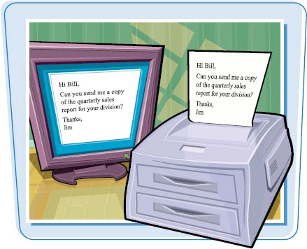 Preview a Document Before Printing