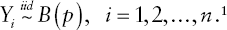Derivation of the Binomial Coefficient