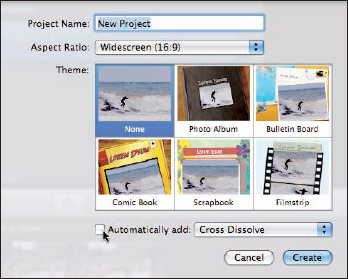 The New Project dialog: You've seen it before.