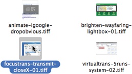 Files can be selected directly on the Macintosh; Object Selection is the most common pattern used in desktop applications
