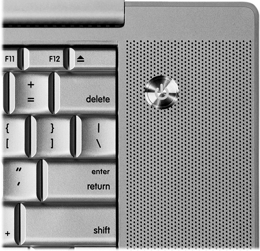 Every Mac’s power button looks like this, although it might be hard to find. The good news: Once you find it, it’ll pretty much stay in the same place.
