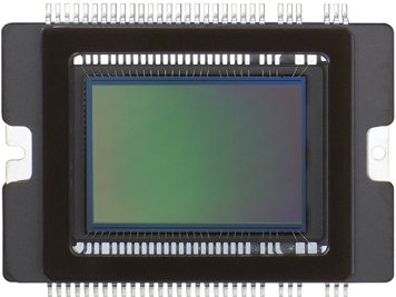 The image sensor in your Rebel T1i is a large silicon chip with an imaging area thatâs the same size as a piece of APS film. It is this area that is sensitive to light.