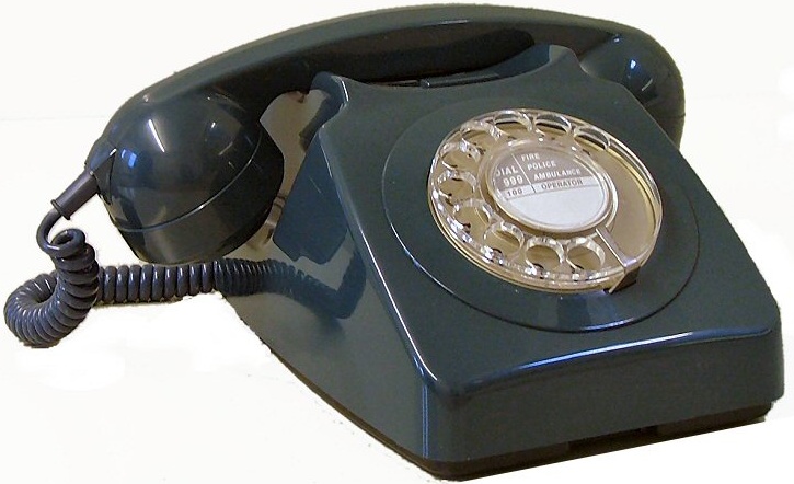 The traditional telephone